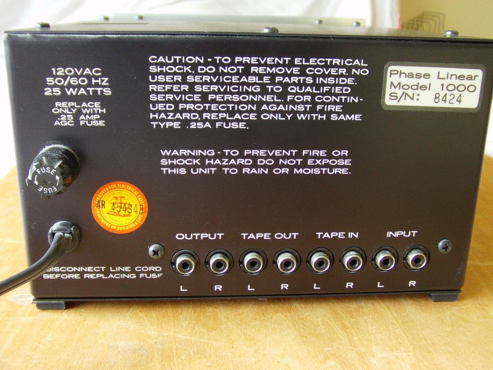 USED WORKING PHASE LINEAR 1000 AUTO CORRELATOR DYNAMIC RANGE RECOVERY