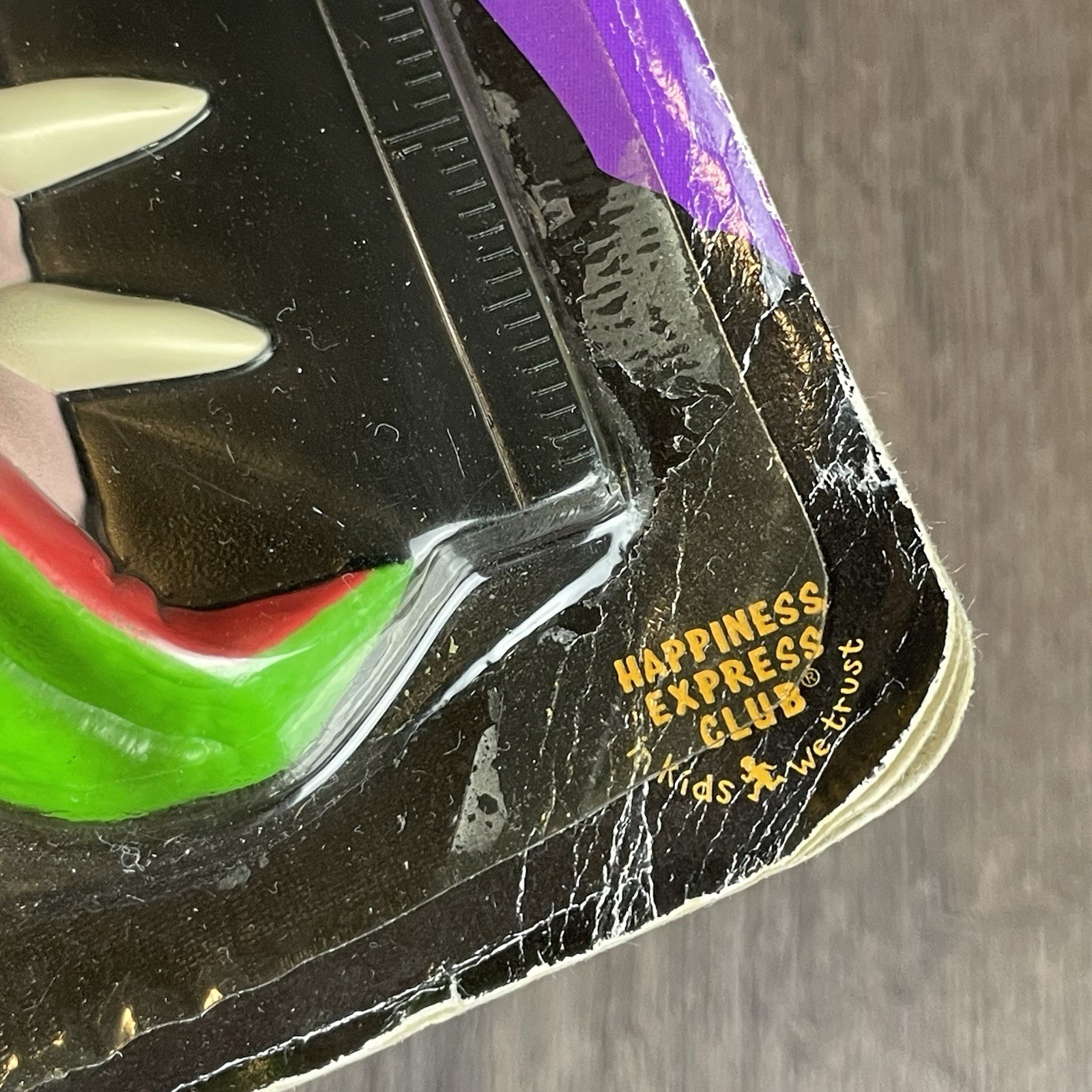 Vintage 1996 R.L. Stine Goosebumps Radical Ruler Fox Happiness Express Club NIP