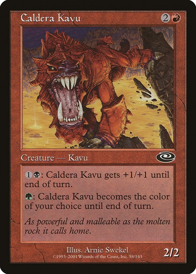 Caldera Kavu Planeshift 58 MTG MP