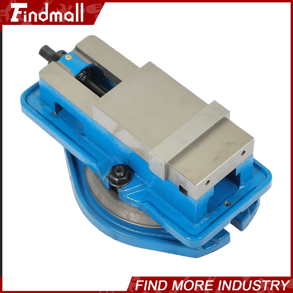 Findmall 3" Milling Machine Vise Lockdown Vise Bench Vice 360 Degree Swivel Base