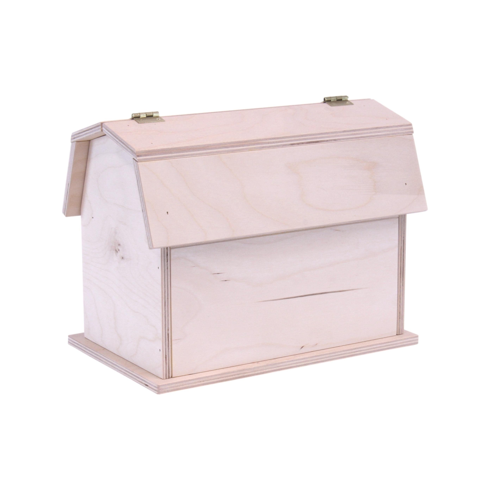 AmishToyBox.com Mini Wooden Barn Toy, Hip Roof Barn Design