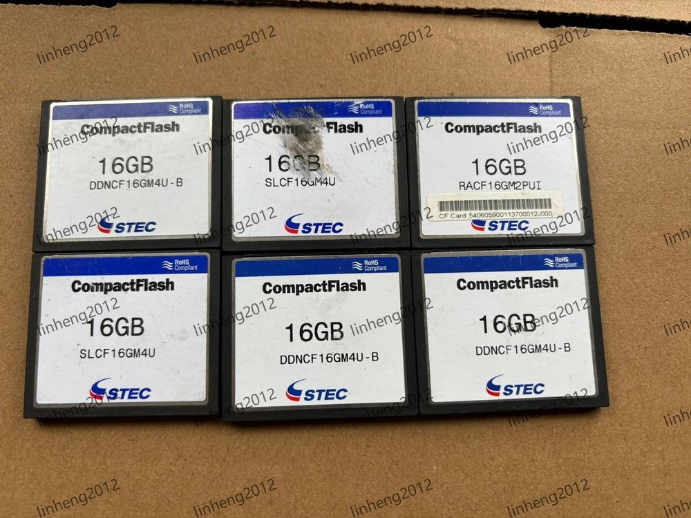 6PCS  STEC CompactFlash Card 16GB CF card memory