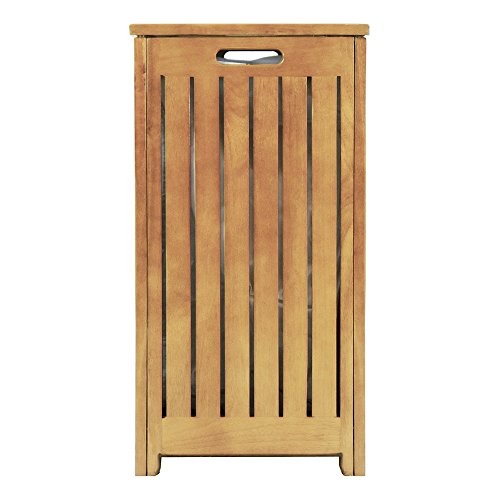 Spa-Style Bamboo Laundry Hamper Laundry Hampers