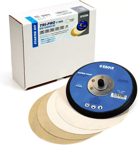 Eagle Abrasives 6" TRI-PRO Disc Kit