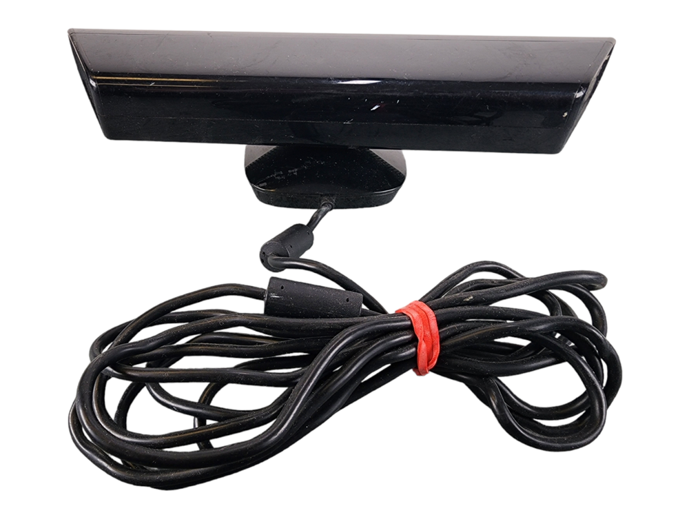 Microsoft Xbox 360 Kinect Connect Black Sensor Bar Model 1414 & Kinect Adventure