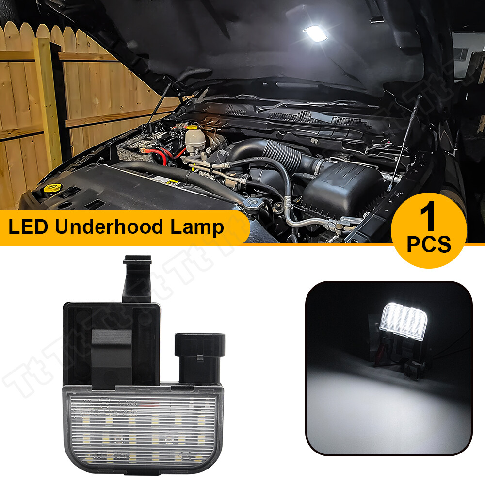 2PCS For Chevy Silverado GMC Sierra 1500/2500/3500 LED Under Hood Light Assembly