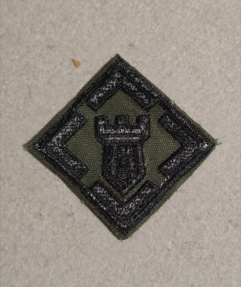 20th Engineer Brigade Patch on Twill