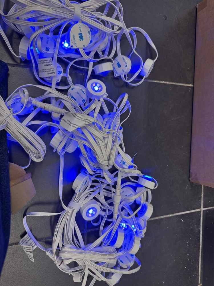 Permanet Outdoor Lights, 100ft