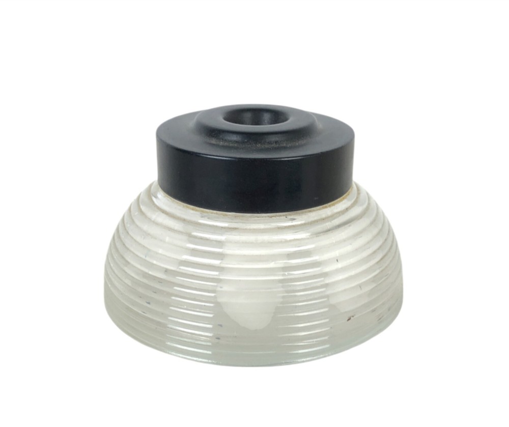 WWII US Navy USN Glass Non-Spill Ink Well