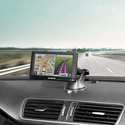 GPS Suction Cup Mount for Garmin, Replacement Dash & Windshield Holder