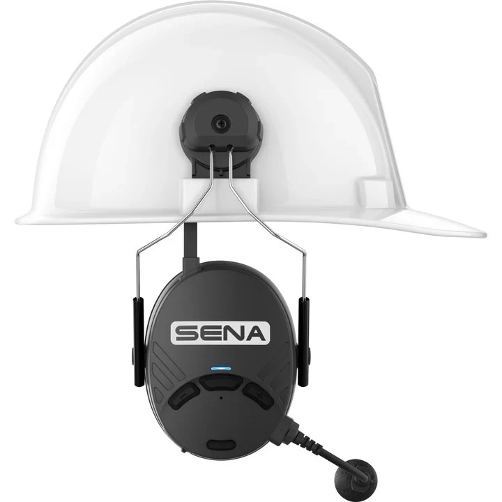 New SENA Tufftalk M Mesh Helmet Headset – Hard Hat Bluetooth Intercom