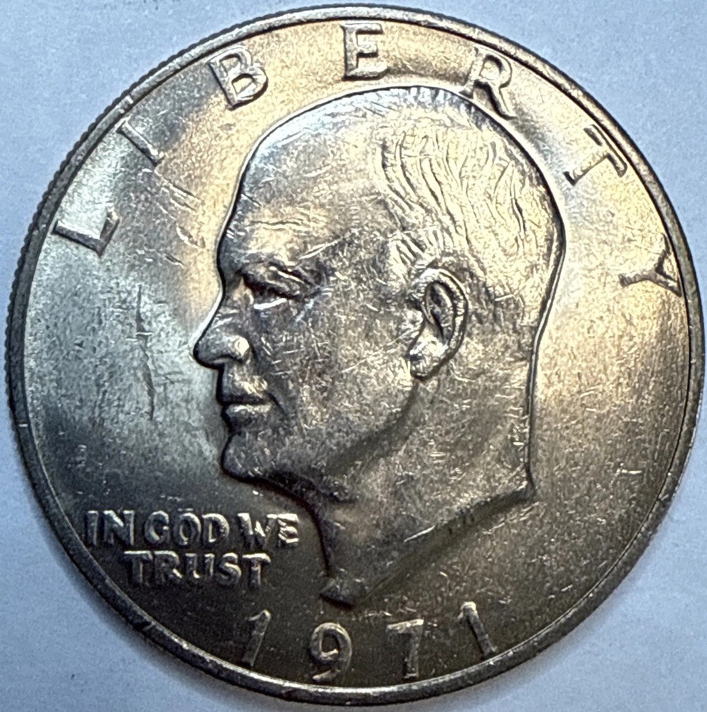 1971 - Eisenhower Dollar - Exact Coin Imaged #IKE52