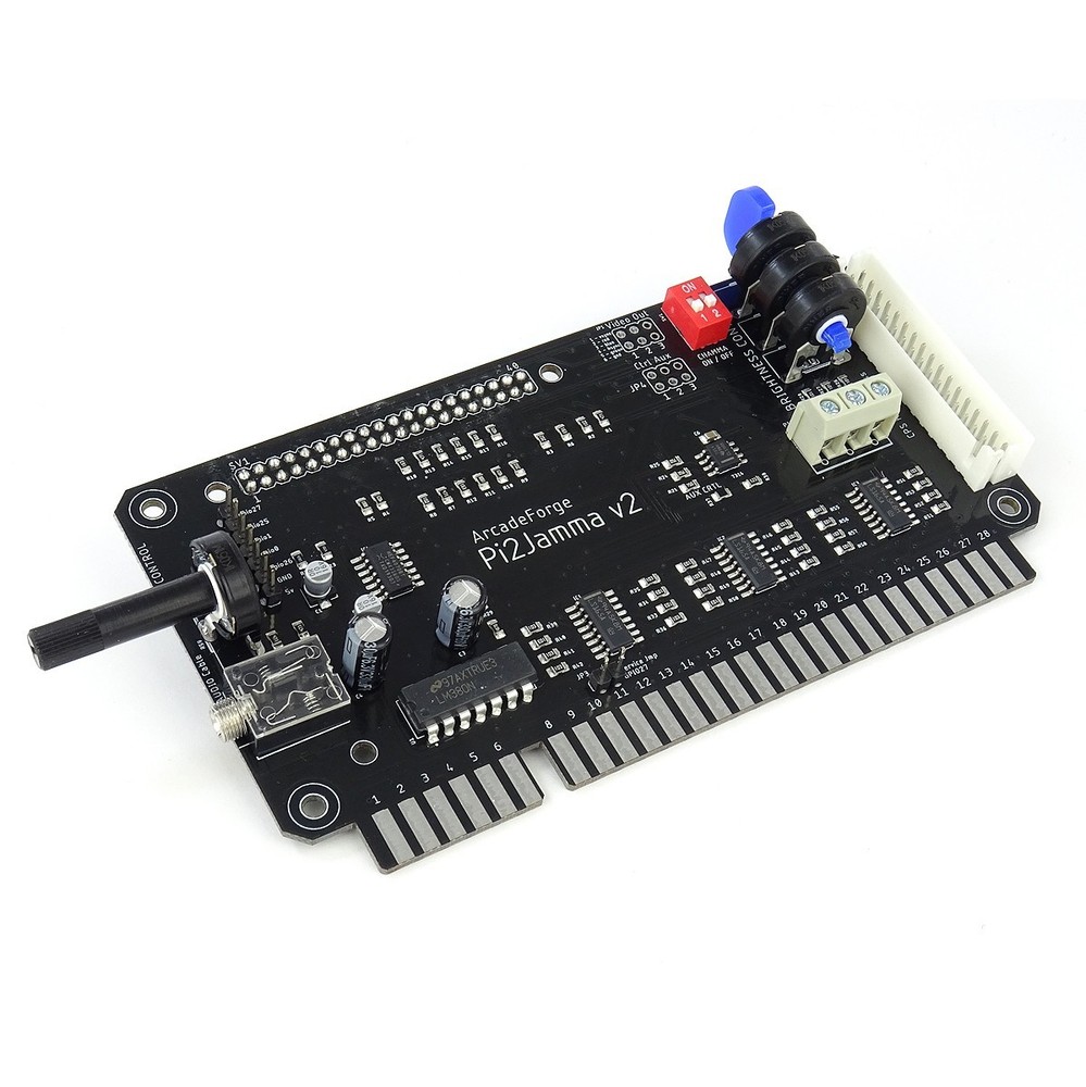 Pi2Jamma v2 Premium Adapter Raspberry Pi to JAMMA ArcadeForge Interface