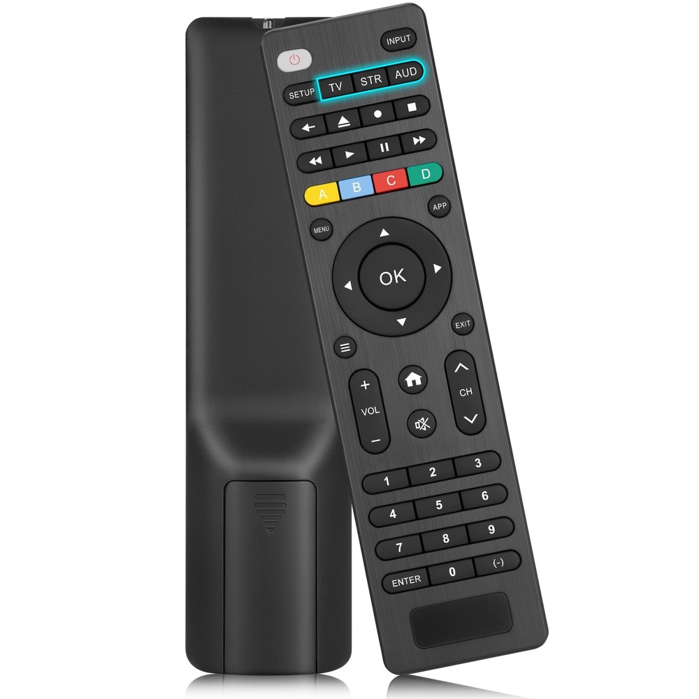 Universal-TV-Remote-Control Compatible with Black