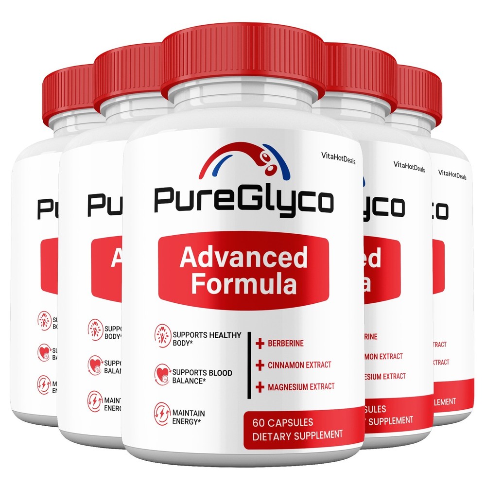 PureGlyco Capsules, Max Strength Glycogen Support Supplement (5 pack)