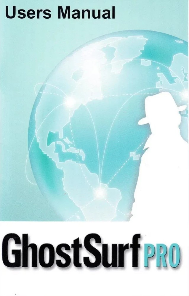 Ghost Surf Pro Software Users Manual Published by Tenebril Excellent Condition