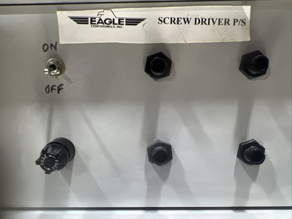 Eagle comtronics Portable Screw Driver Power Supply Used Surplus