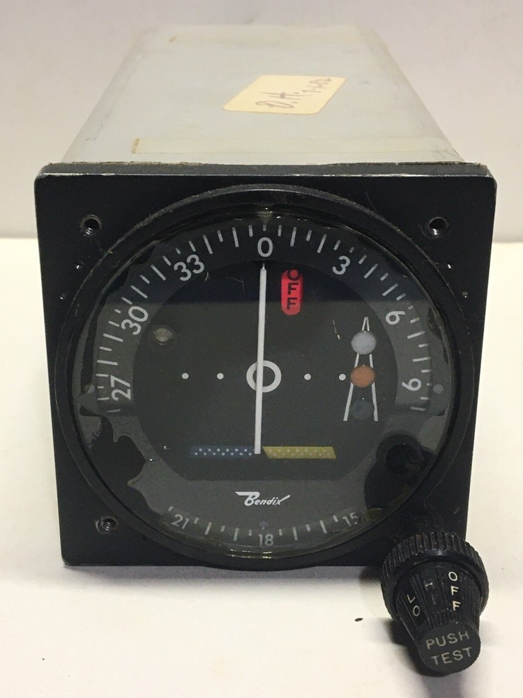 Bendix IN-225 VOR-LOC Convertor Indicator #1