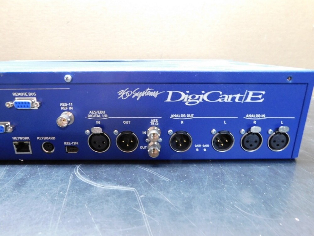 360 SYSTEMS DigiCart E -- E-3000 Ethernet Audio Network Recorder