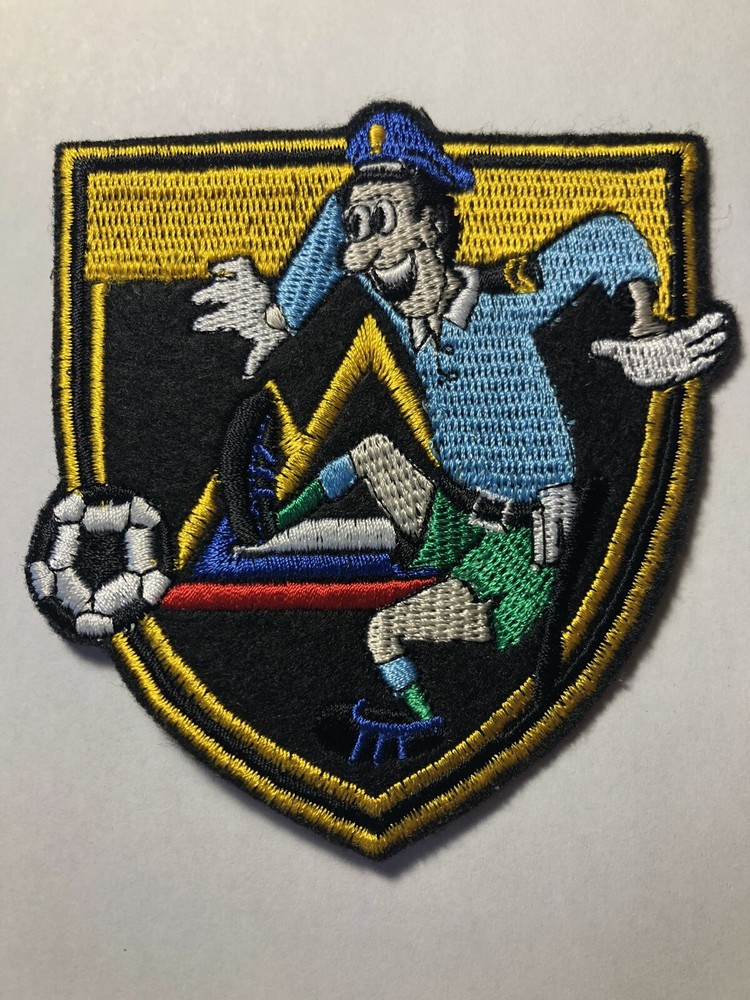 Police Character Soccer Patch