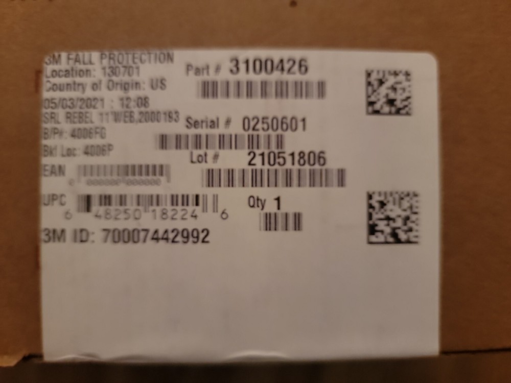 3100426 3M Fall Protection