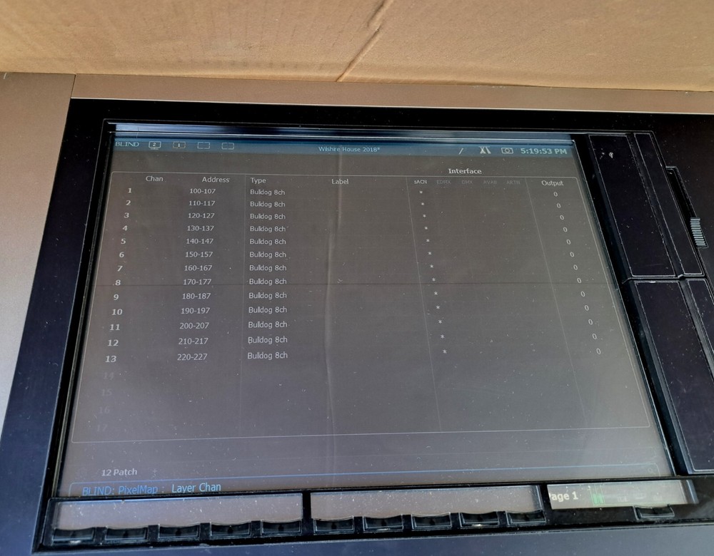 ETC EOS Lighting Console Control Desk 4250A1010