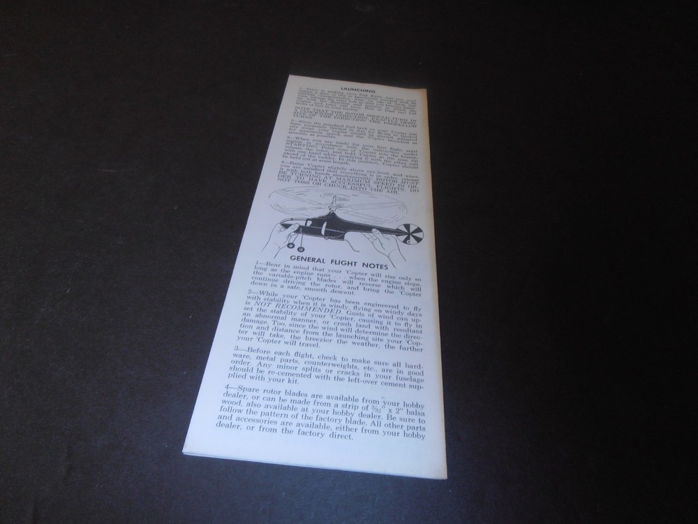 Pagco H-7 Helicopter Manual
