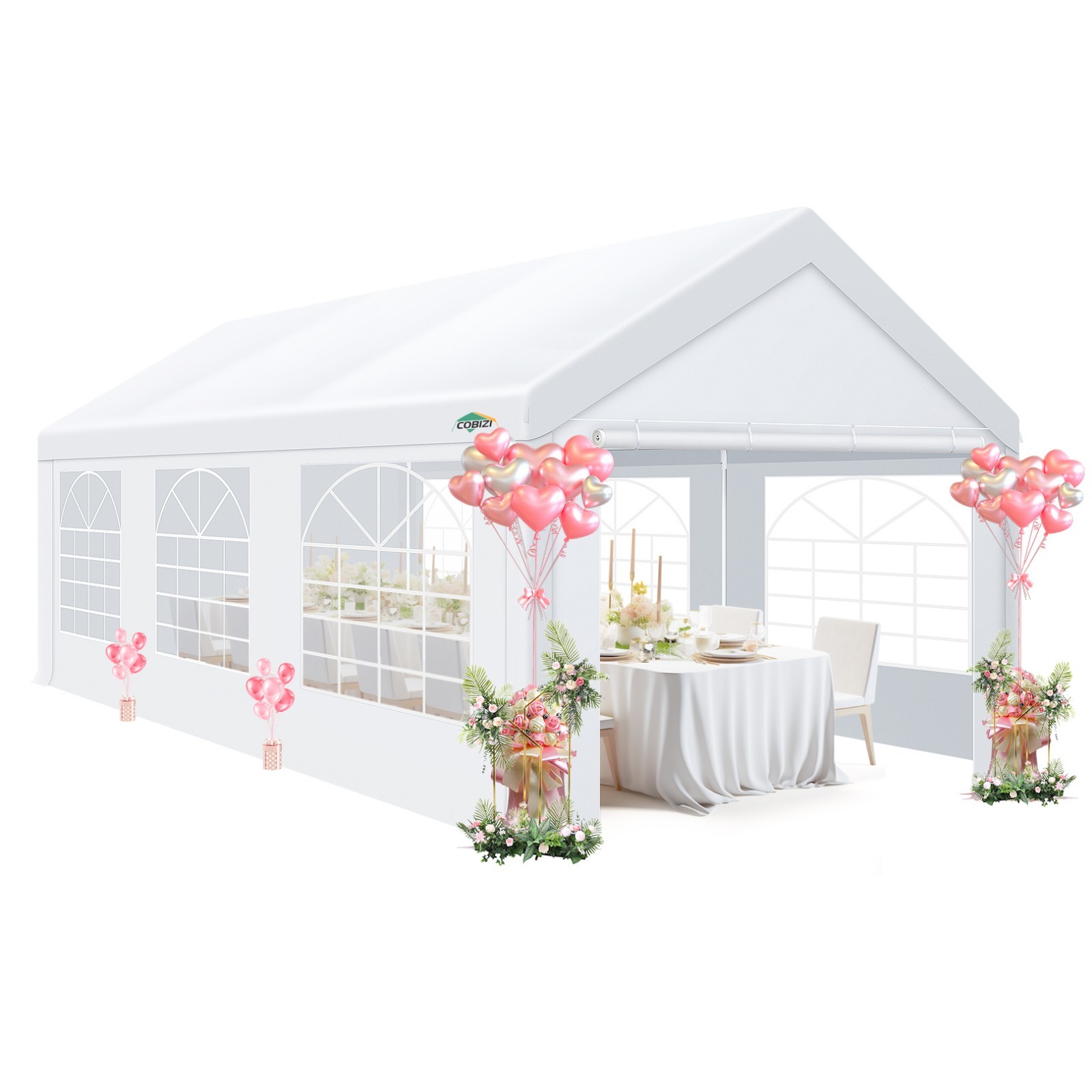 20'x40' Party Tent 10'x30' Heavy Duty Carpas Para Fiestas Carport with Sidewalls