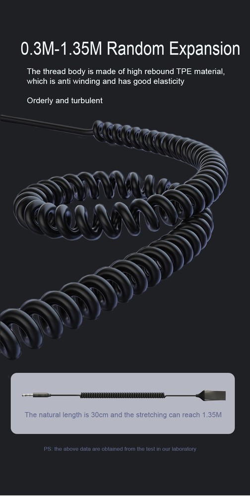 Bluetooth Wireless Receiver Adapter USB 3.5mm Jack Audio Cable For Car Stereo