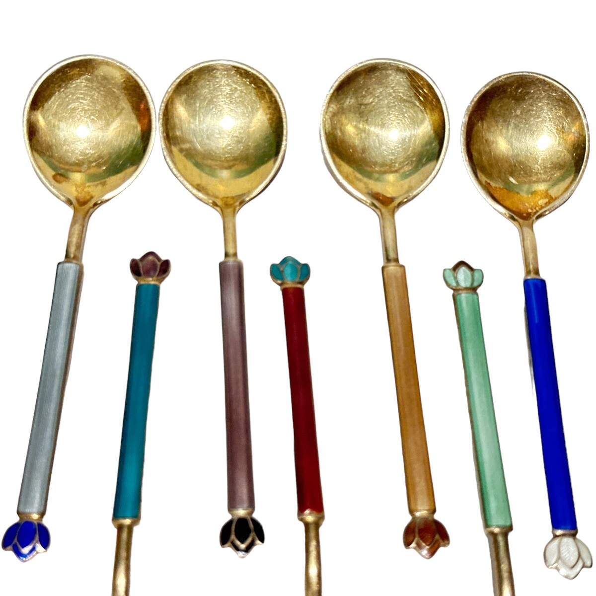 David Andersen Norway Sterling Enamel Demitasse CHOICE OF ONE