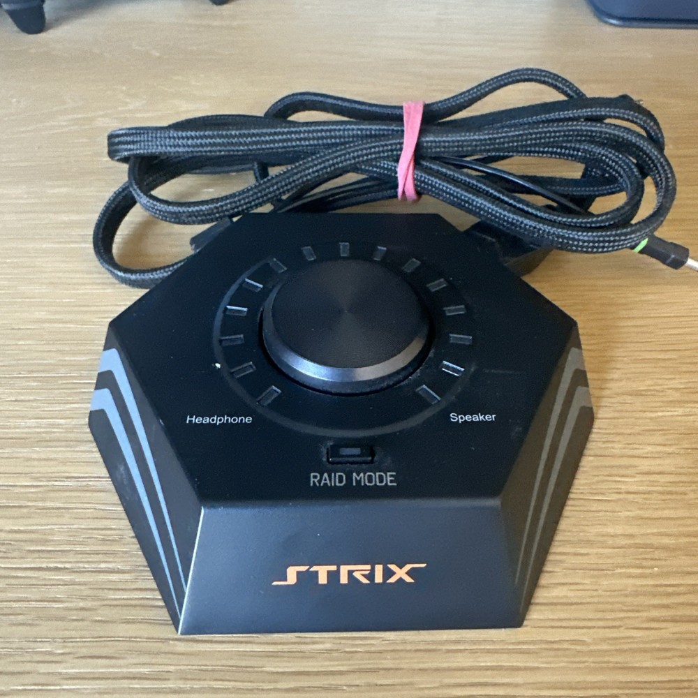 ASUS STRIX RAID PRO Control Box Sound Card only Accessory Untested