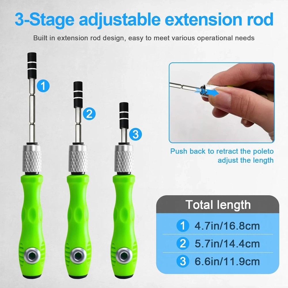 33 in 1 Small Precision Screwdriver Set, Magnetic Mini Screwdriver Set