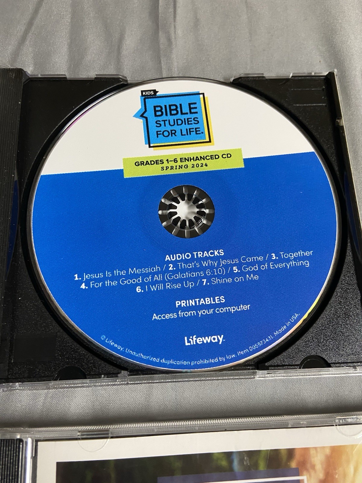 Lifeway Bible Studies For Life CD Lot Of 6 Christian Studies Grades 1-6