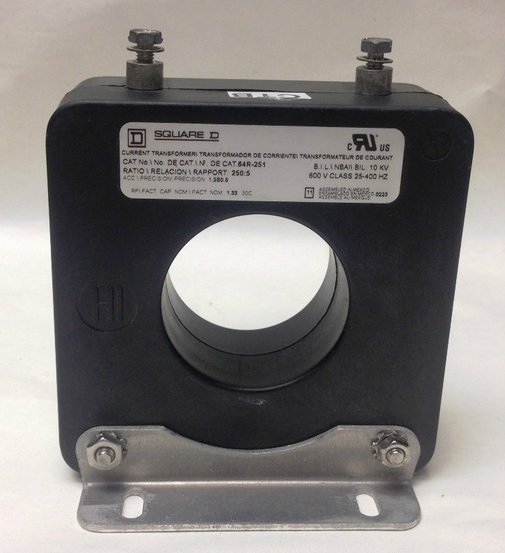 SQUARE D 64R-251 CURRENT TRANSFORMER