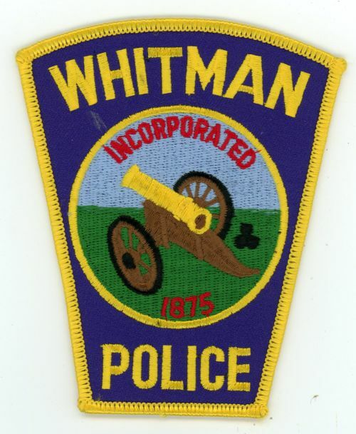 MASSACHUSETTS MA WHITMAN POLICE NICE SHOULDER PATCH SHERIFF