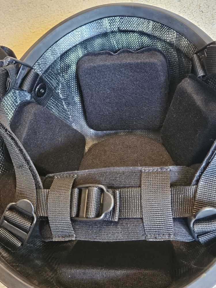 PASGT Helmet Medium Black NIJ Level IIIA
