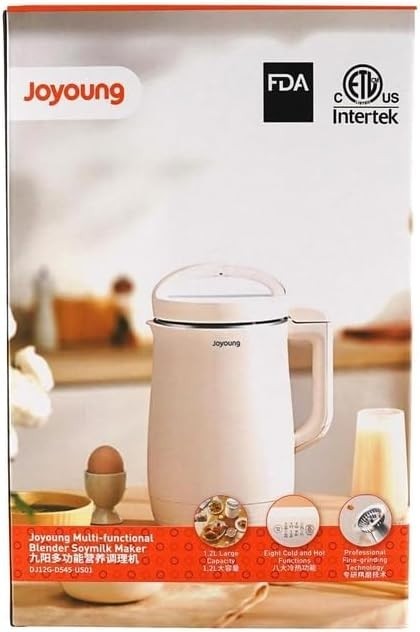 Joyoung Multi-Functional Soymilk Maker w/ Fine-Grinding Technology 1.2 Liter NEW