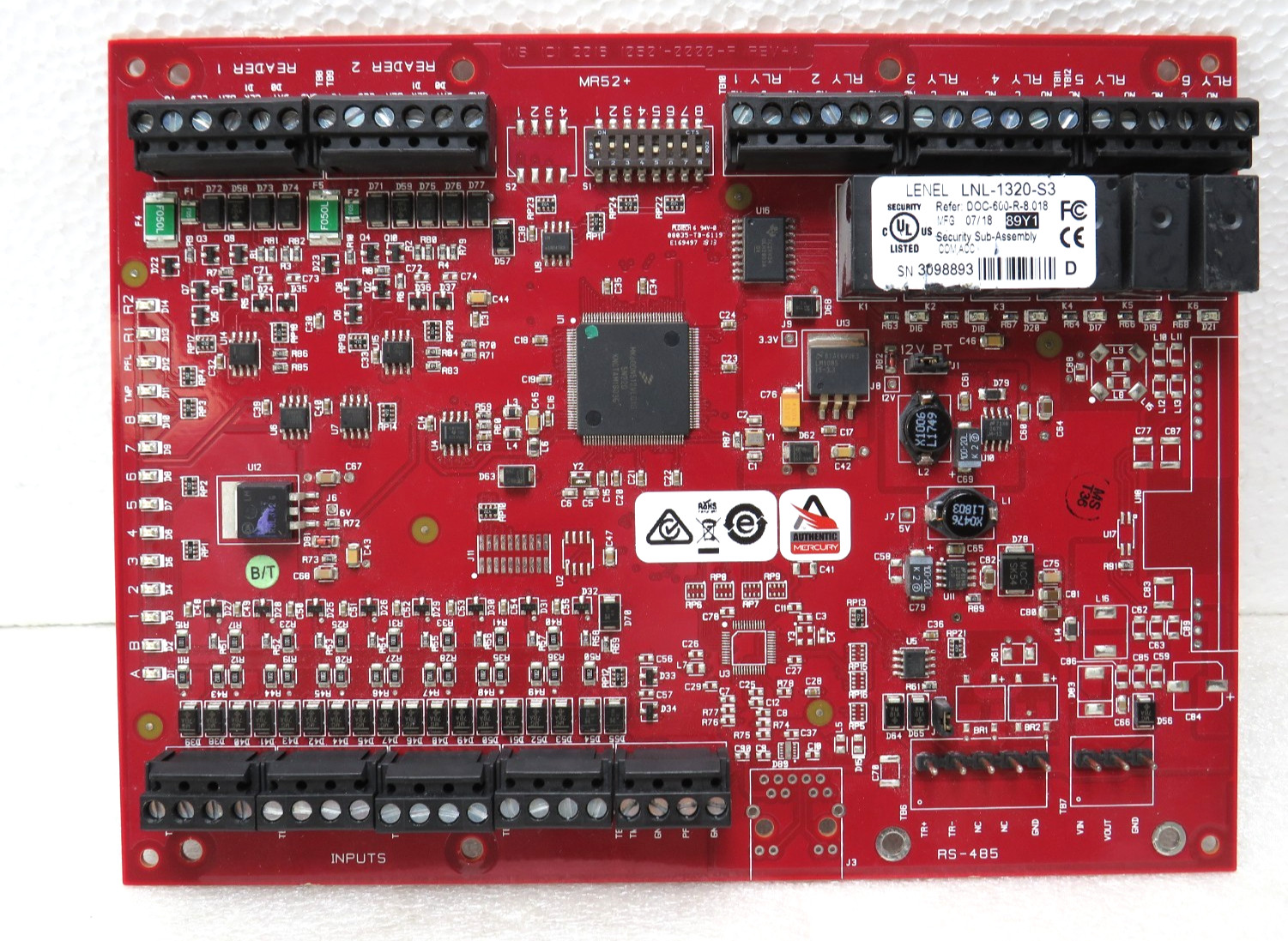 Lenel LNL-1320-S3 Series 3 Dual Reader Interface Module [CTKC]