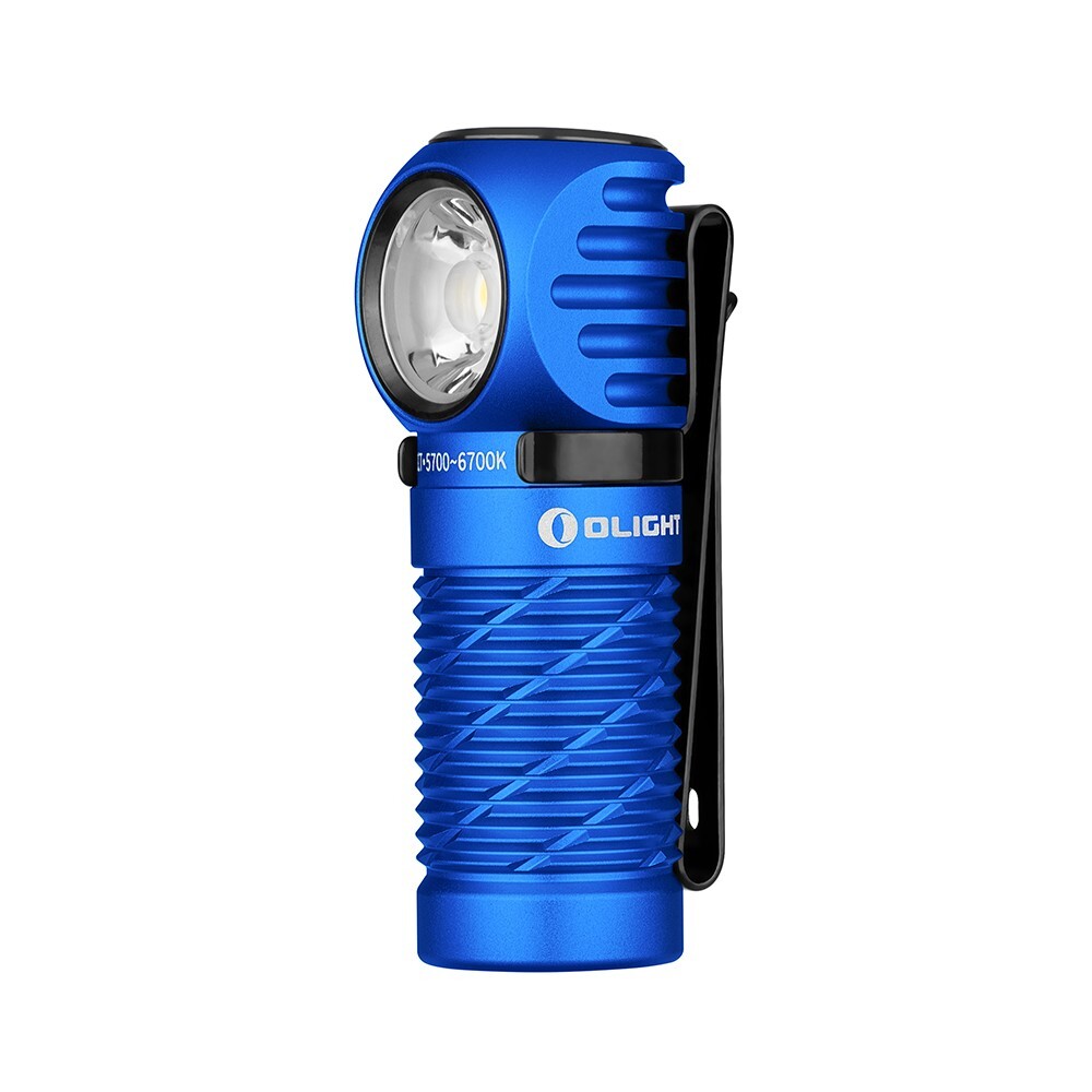 Olight Perun 2 Mini Blue LED Rechargeable Headlamp, 1100 Lumens, Cool White