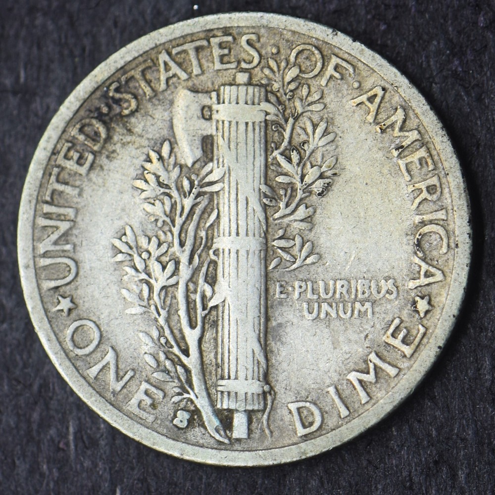 1939-S Mercury Silver Dime 10C - COINGIANTS -