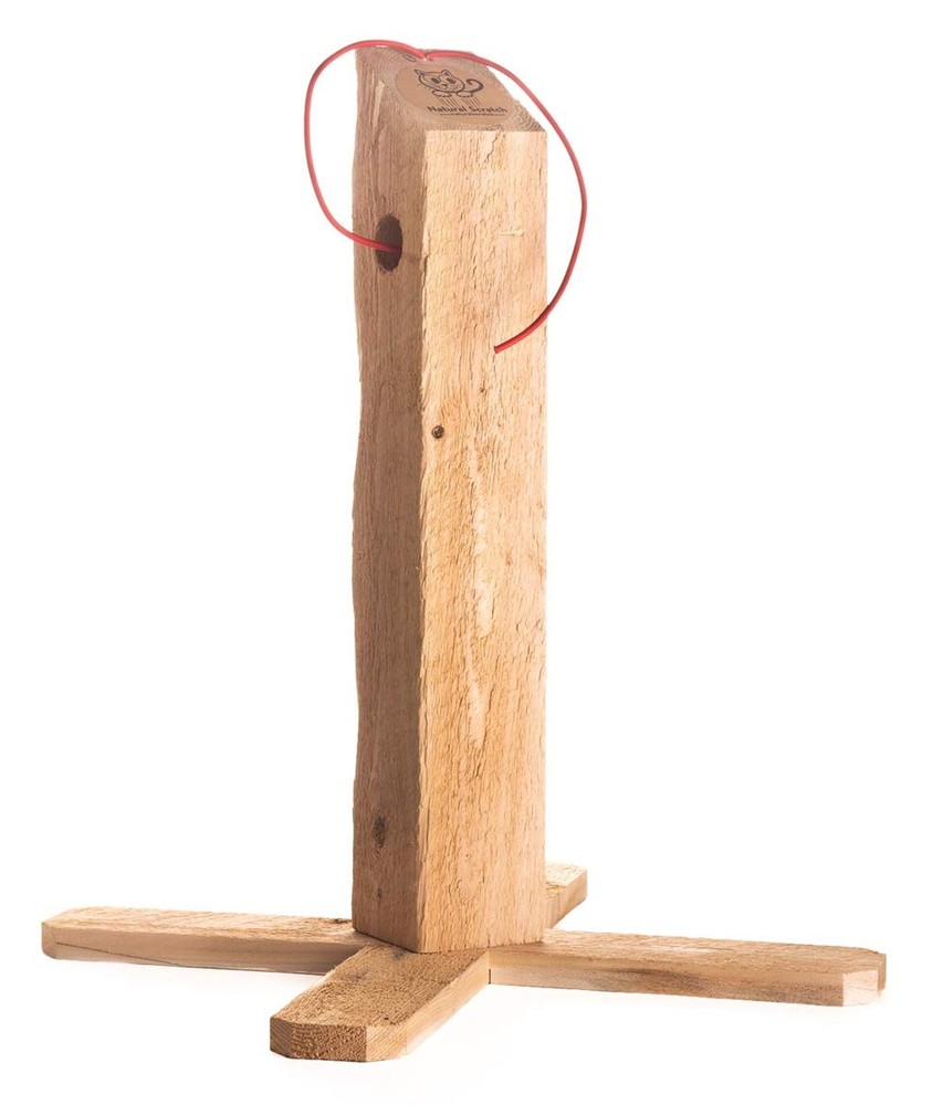 Cat Scratching Post-24 Cedar Post Fast Ship