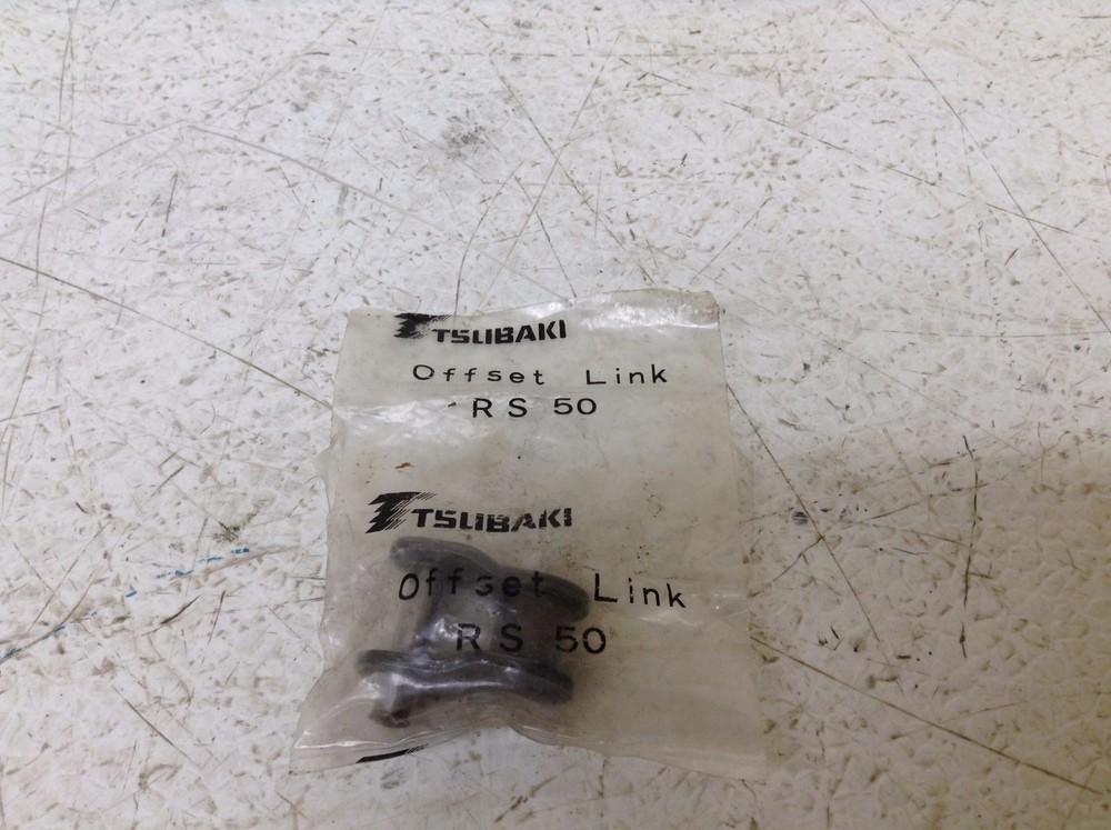 TSUBAKI RS 50 Offset Link RS50 New (TSC)