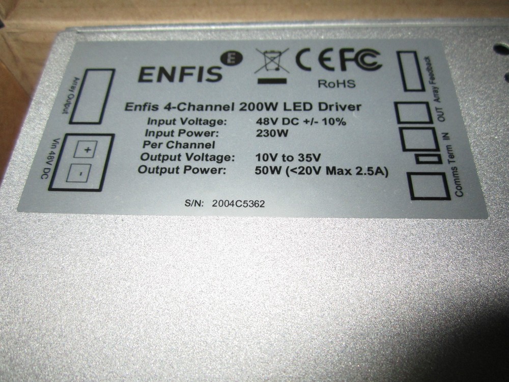 Enfis 1606901 Quattro Mini Air Light Engine w/ NIR Light Array