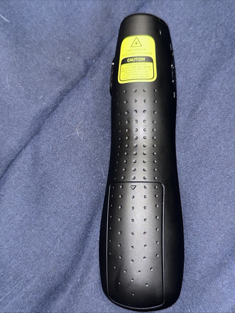 Logitech Professional Wireless Presenter w Green Laser Pointer & Built In Timer