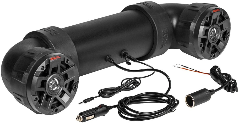 Boss 4" ATV UTV Amplified Bluetooth Sound System (UTV4B)