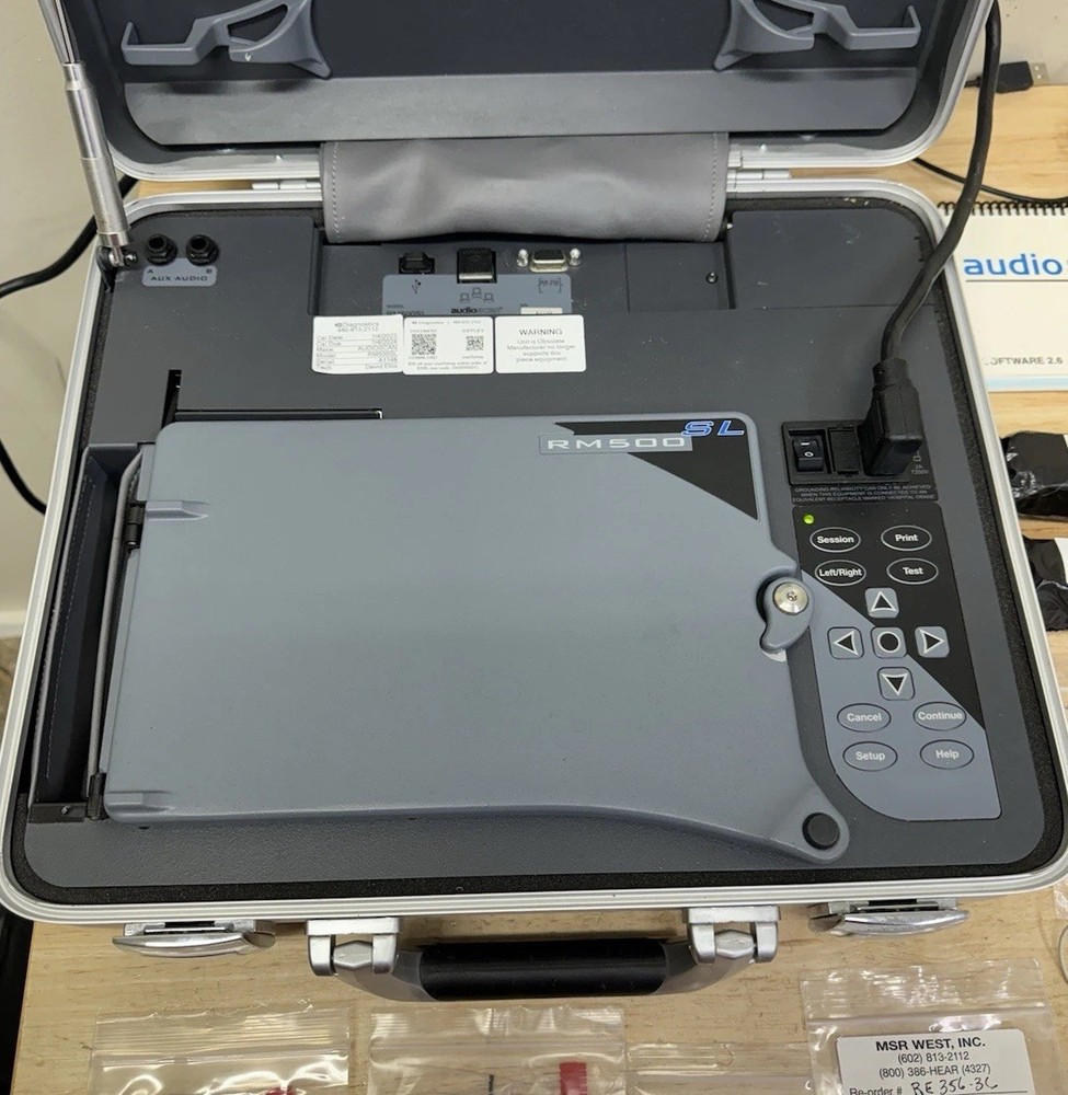 Audioscan RM500SL Hearing Aid Analyzer Untested