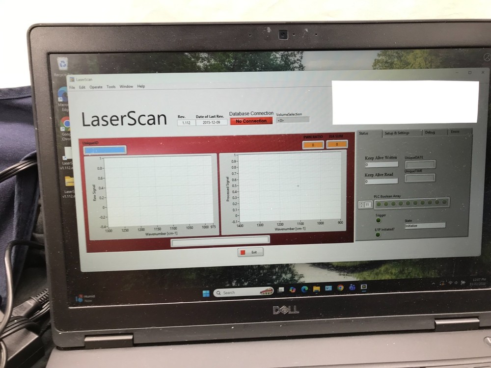 BLOCK ENGINEERING LASER SCAN scanner Analyzer chemical detection Spectroscopy