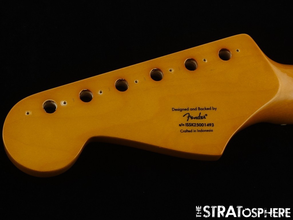 Fender Squier Classic Vibe 50s Strat NECK, Guitar Vintage Tint, "C" Shape Maple