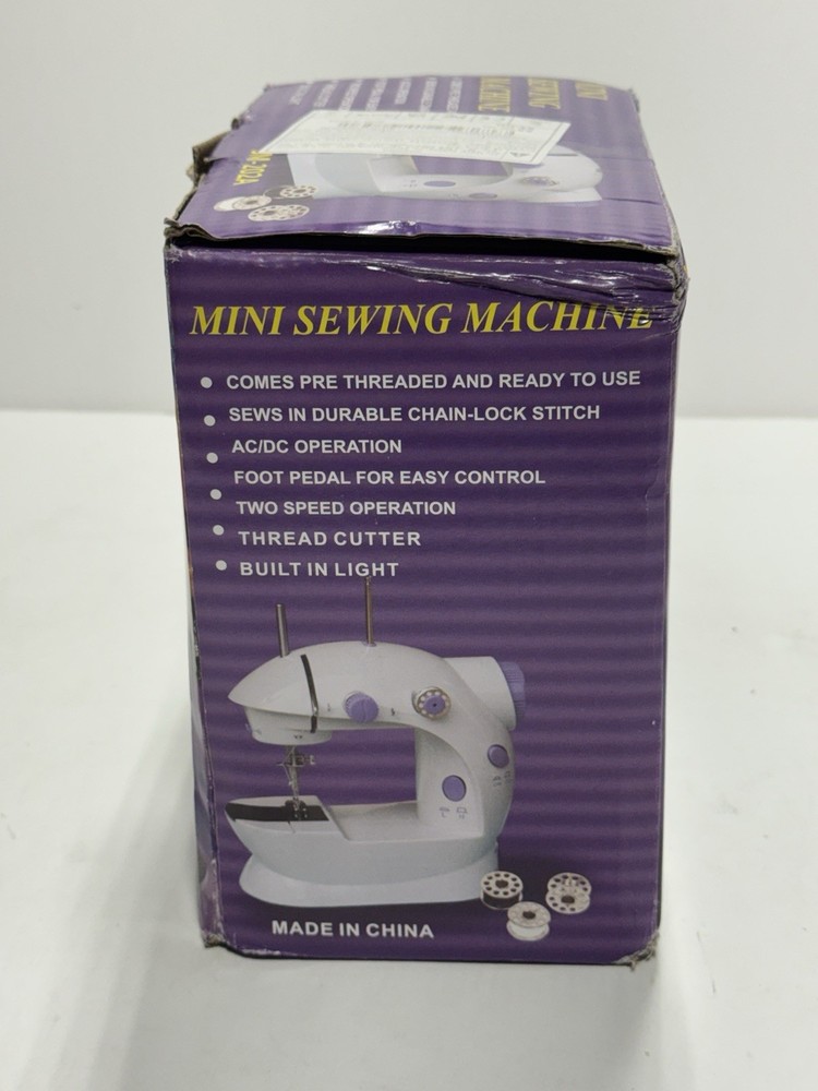 Mini Sewing Machine, Double Threads Two Speed Control | Foot Pedal,New/Open Box￼