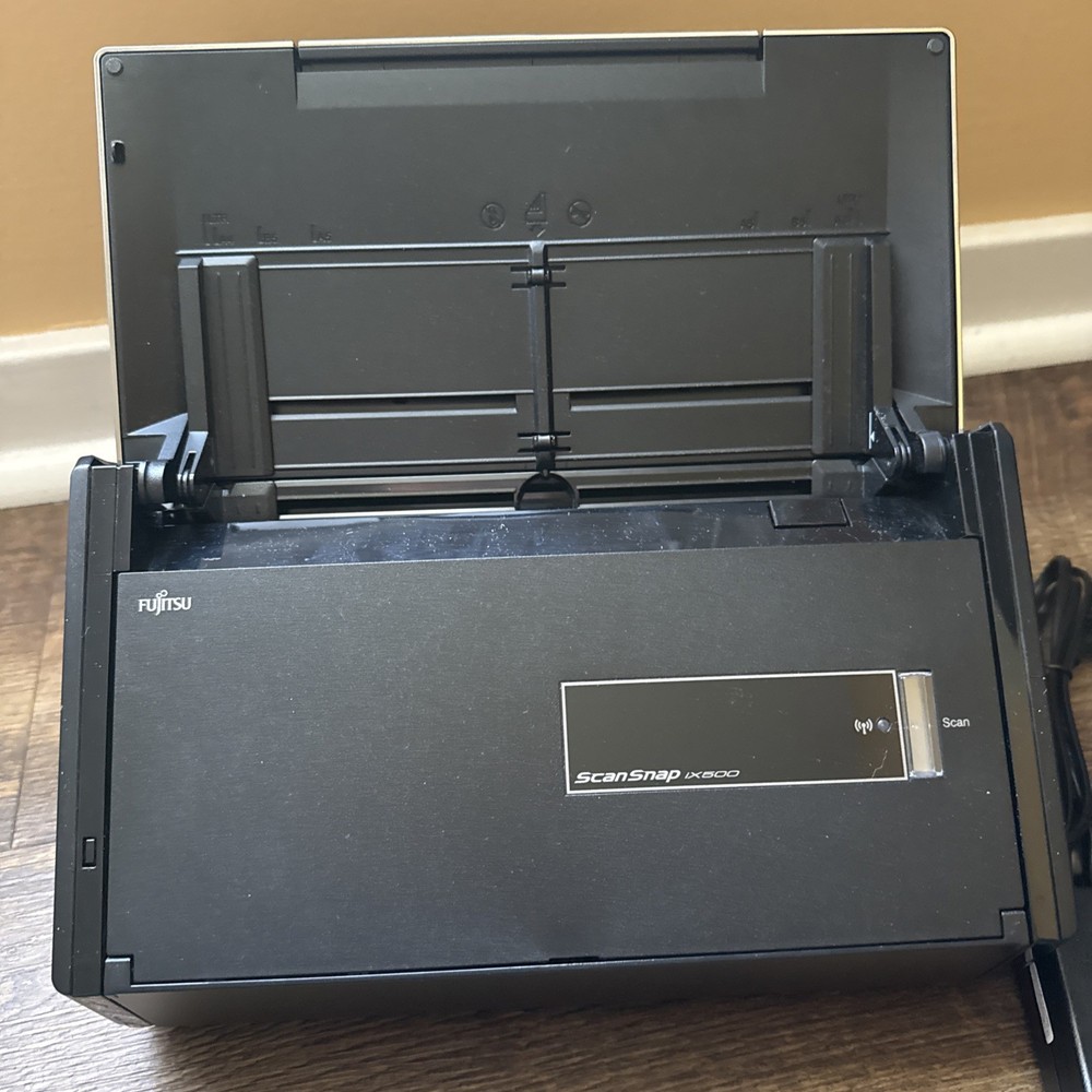 Fujitsu ScanSnap ix500 Wireless Document & Image Scanner with Power Supply
